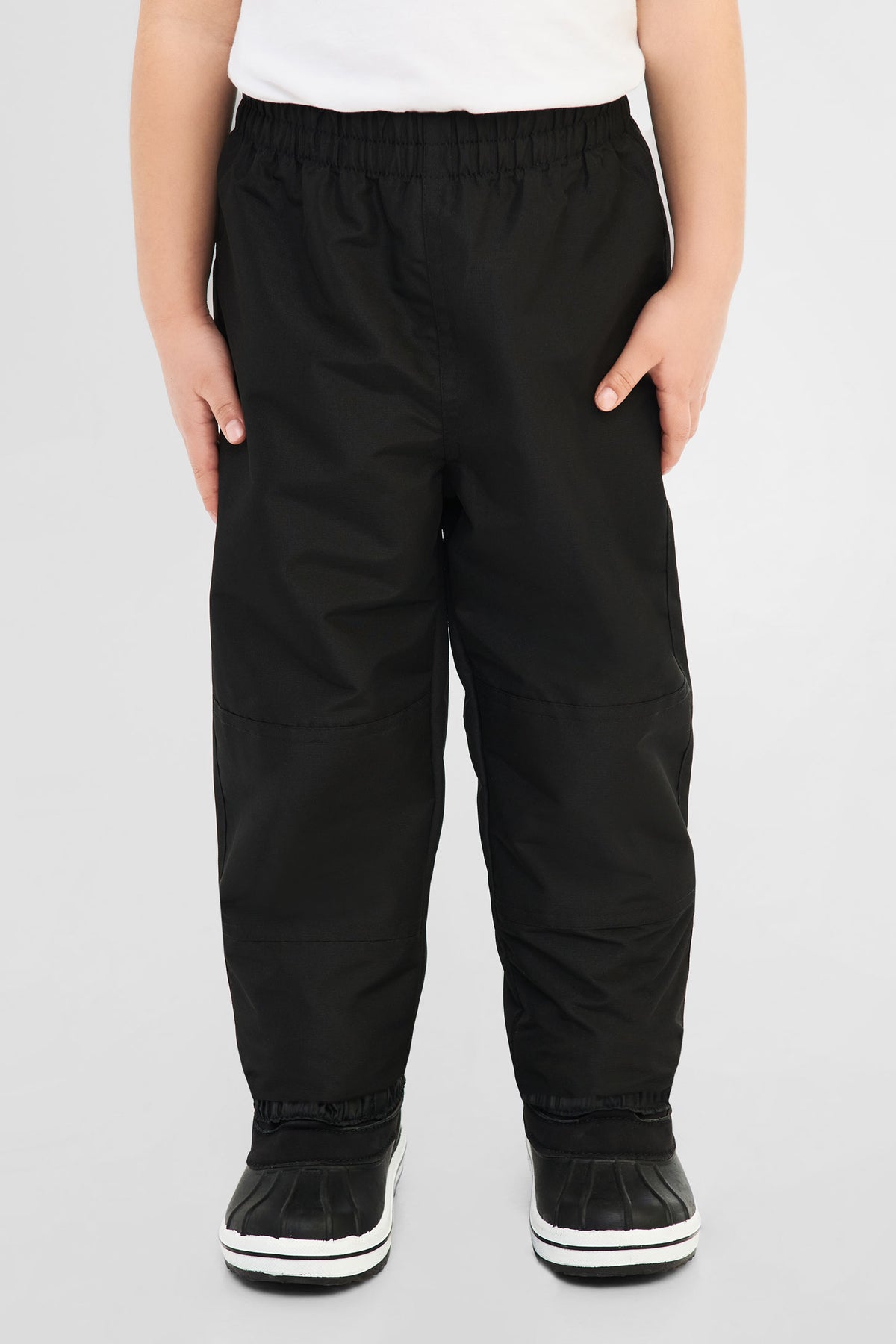 Pantalon d'extérieur doublé en polar - Enfant && NOIR