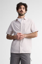 Chemise manches courtes en ripstop - Homme && LILAS