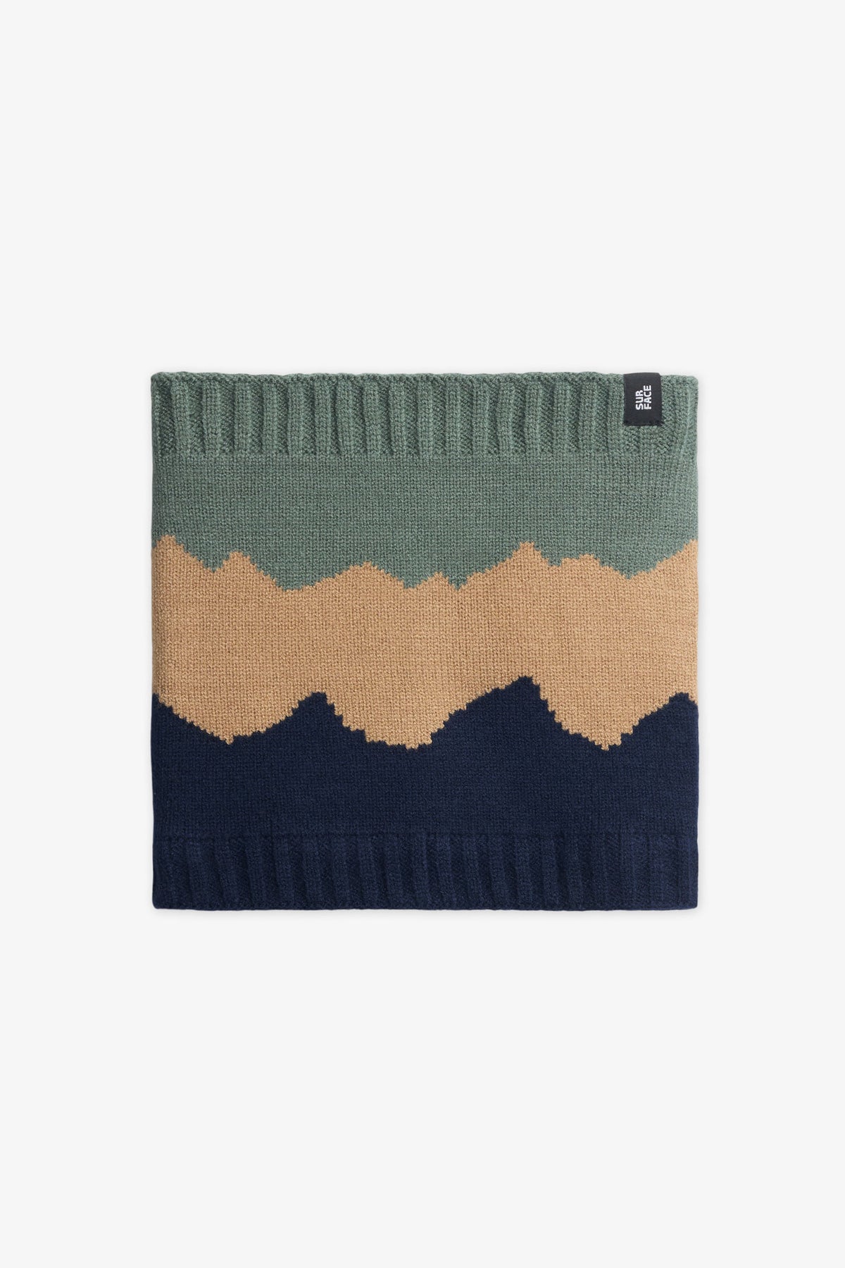 Tube en tricot doublé polaire - Ado garçon && KAKI