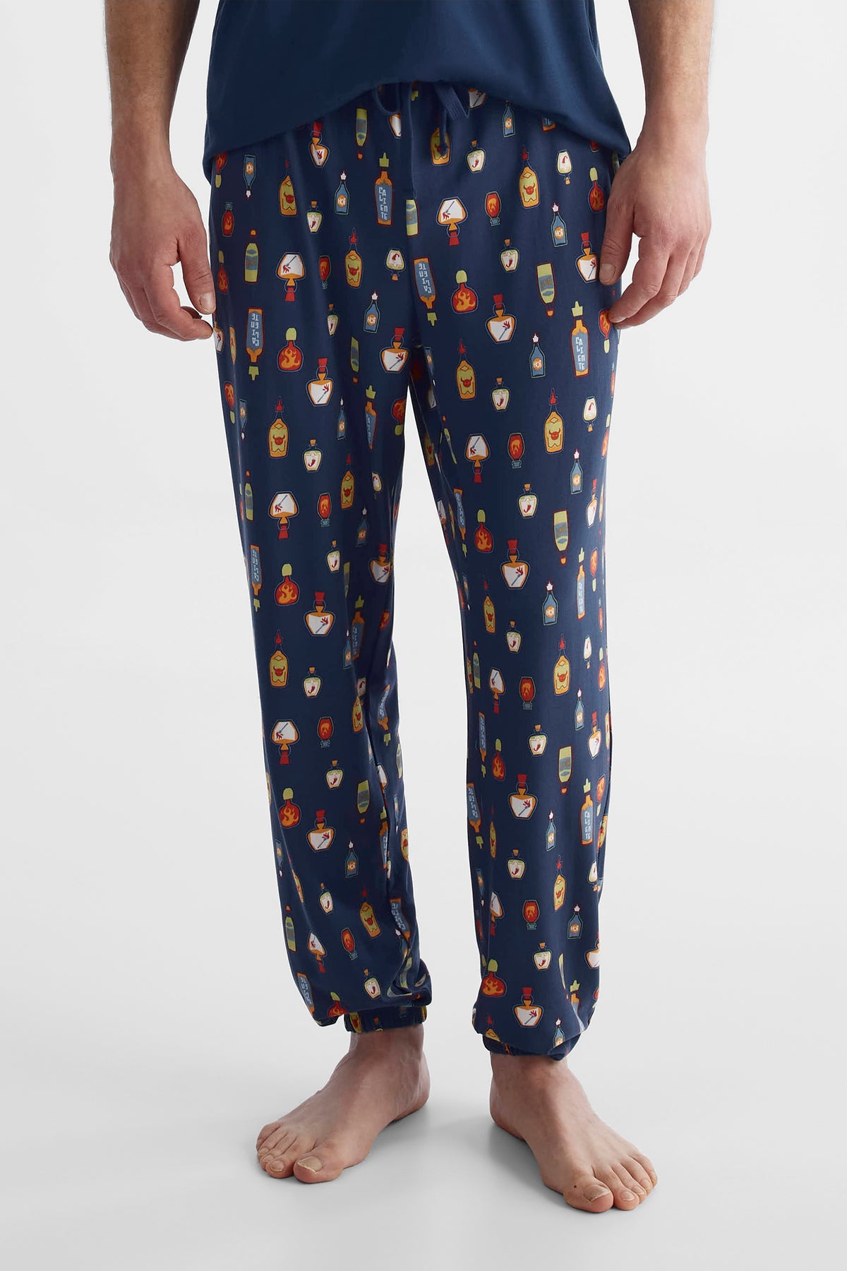 Pantalon 2/40$ - Homme && MARIN/MULTI