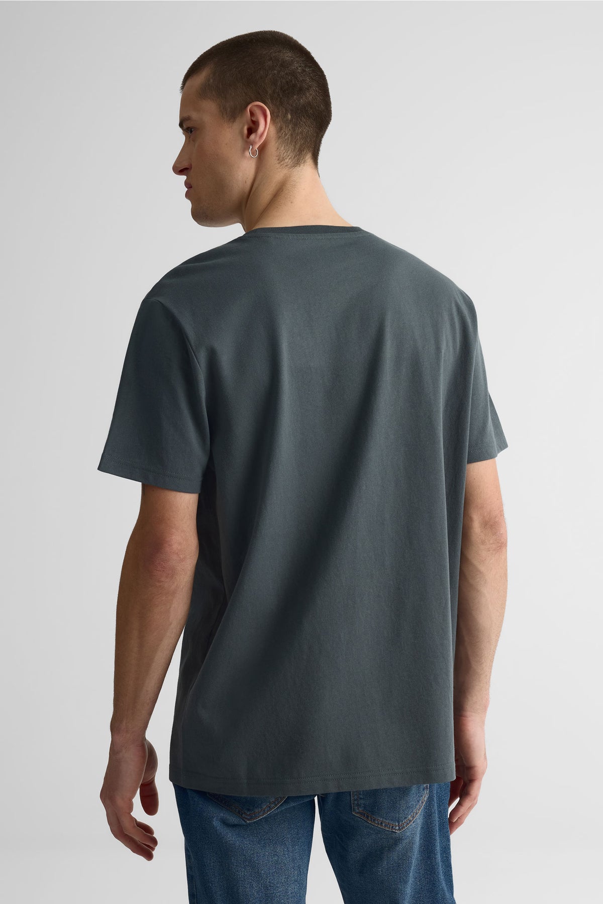 Chandail manches courtes 3/25$ - Homme && GRIS