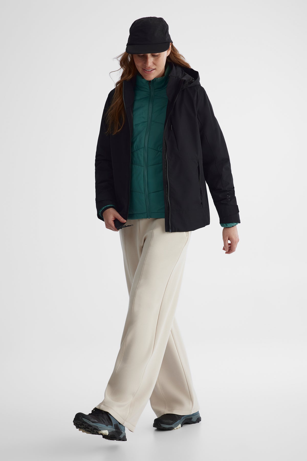 Manteau coquille - Femme && NOIR