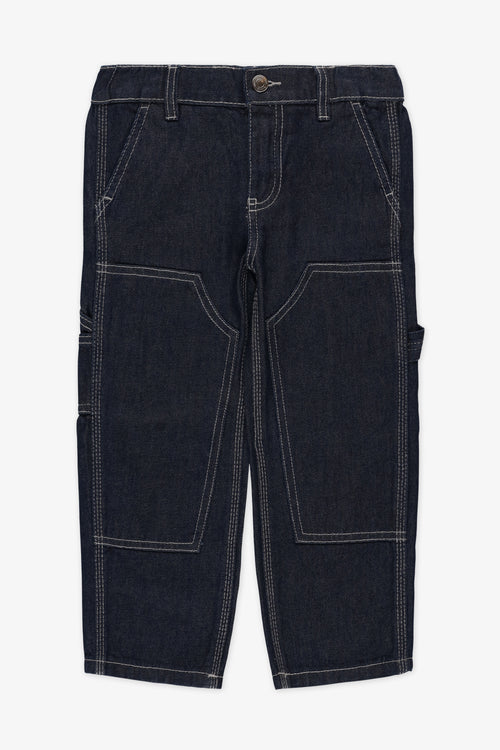Jeans genoux renforcés - Enfant garçon && DENIM