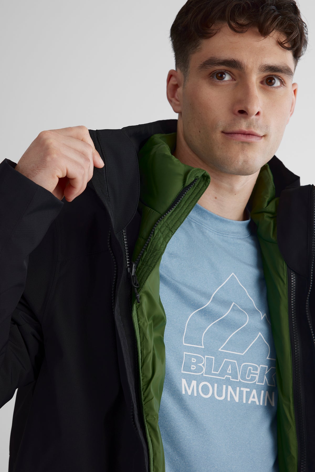Manteau coquille - Homme && NOIR