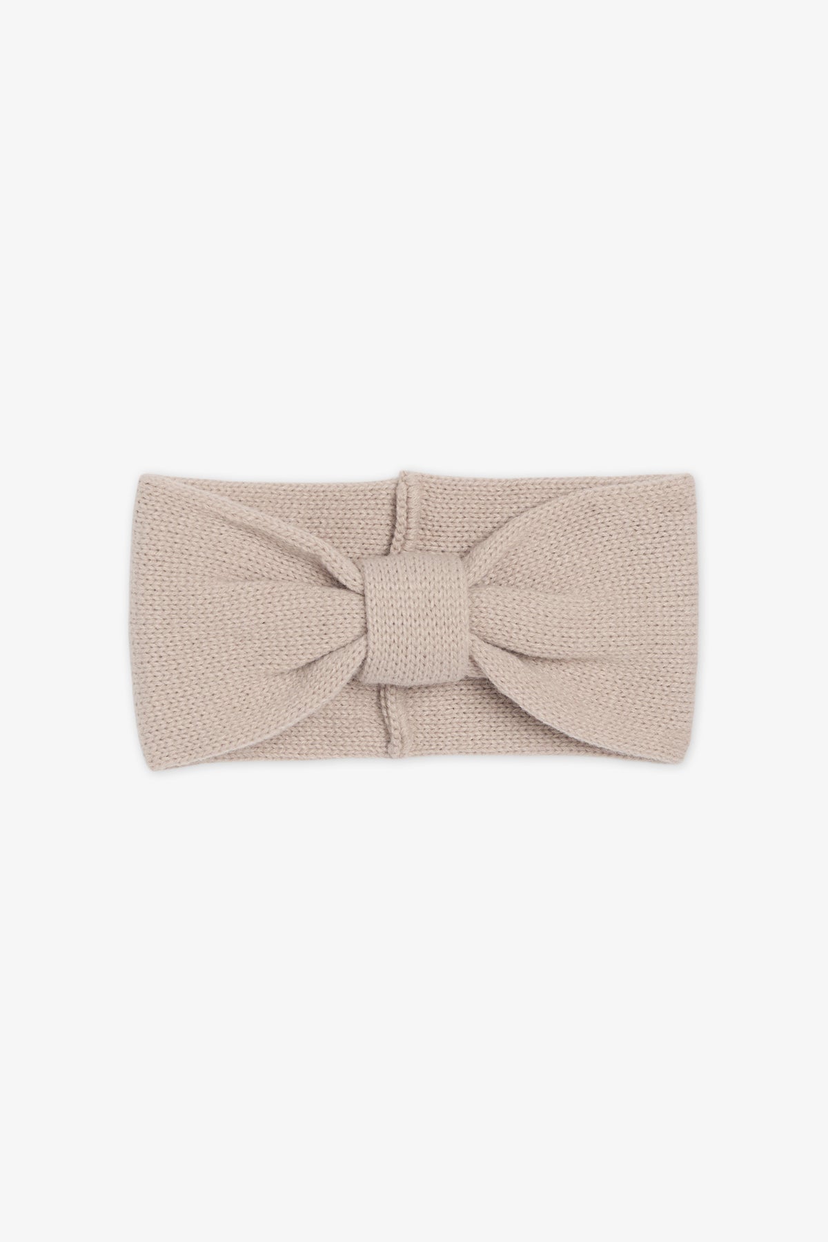 Bandeau en tricot - Enfant fille && BEIGE