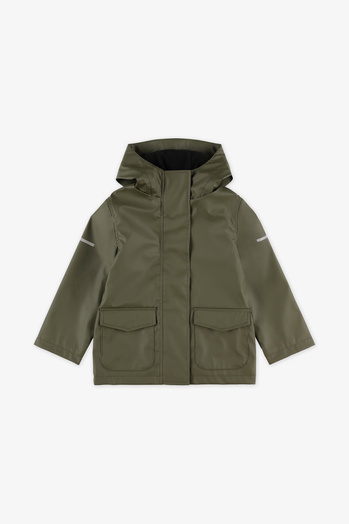 Manteau coquille TAG effet cuir - Enfant garçon && KAKI