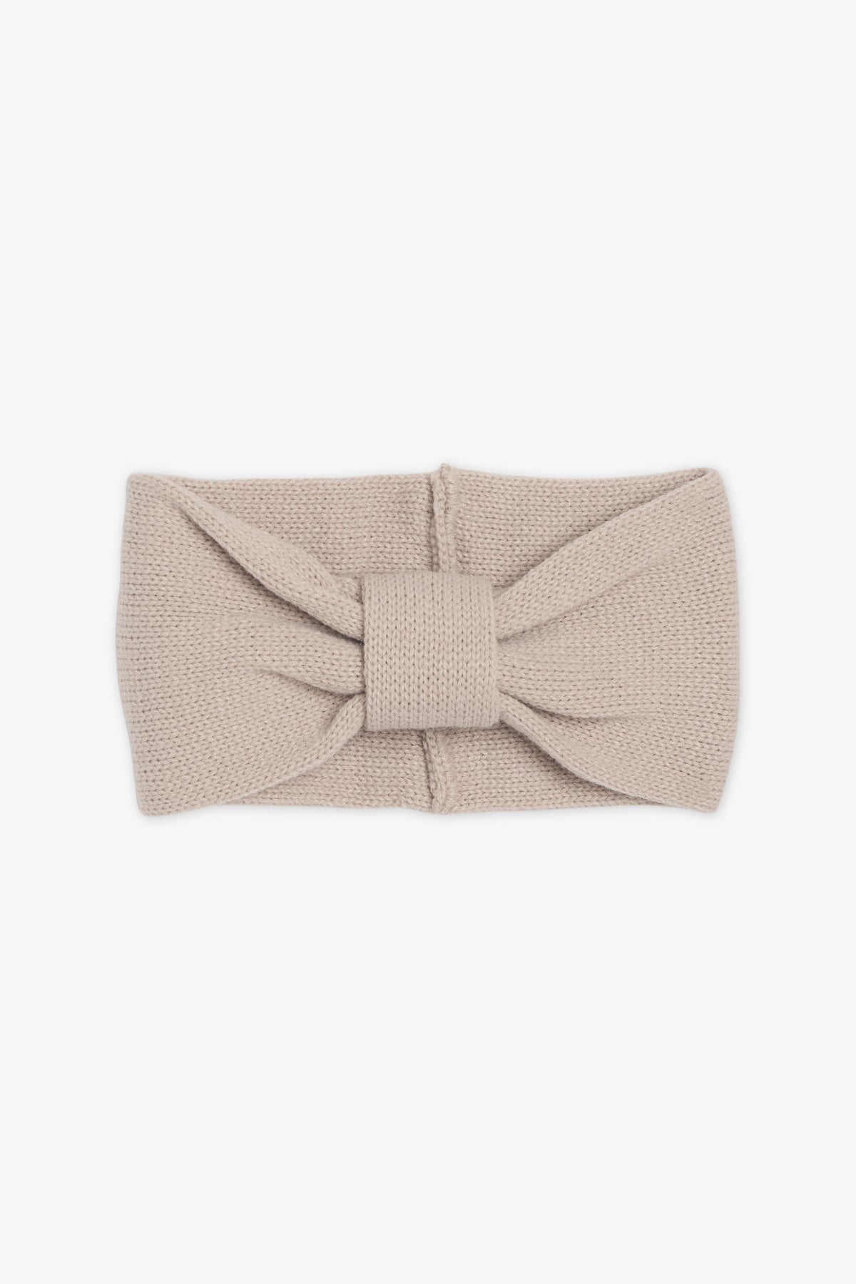 Bandeau tricoté douillet - Ado fille && GRIS
