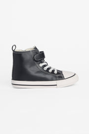 Soulier tout-aller en nappa - Enfant garçon && NOIR