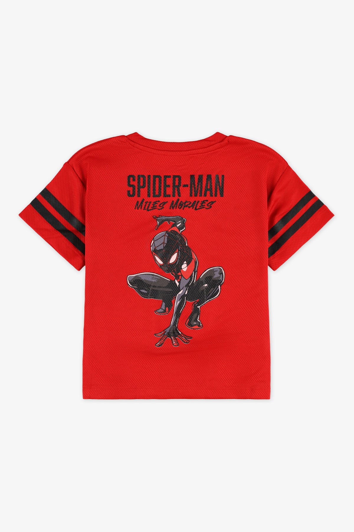 T-shirt maille Spider-Man - Enfant garçon && ROUGE