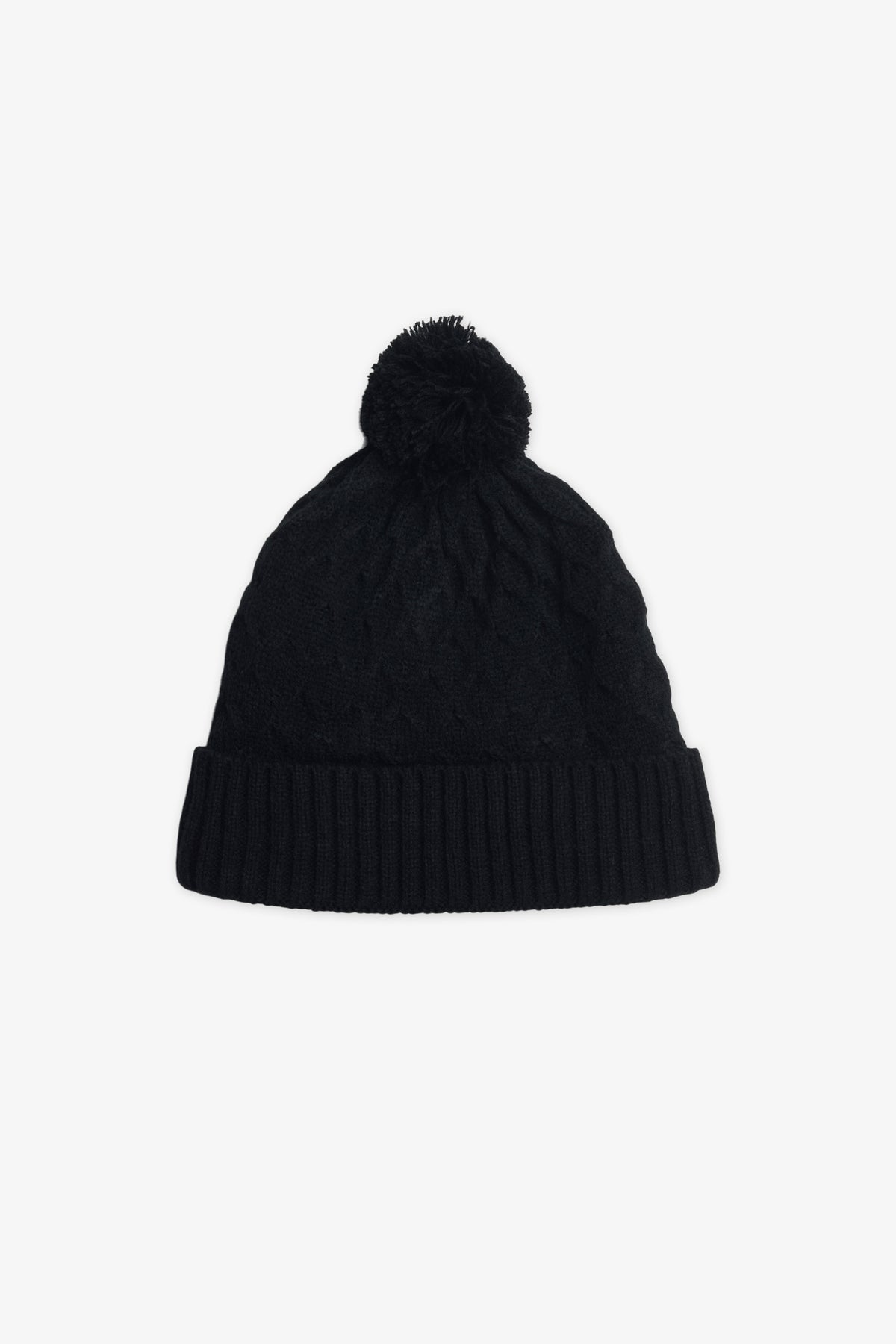 Tuque cloche en tricot - Ado fille && NOIR