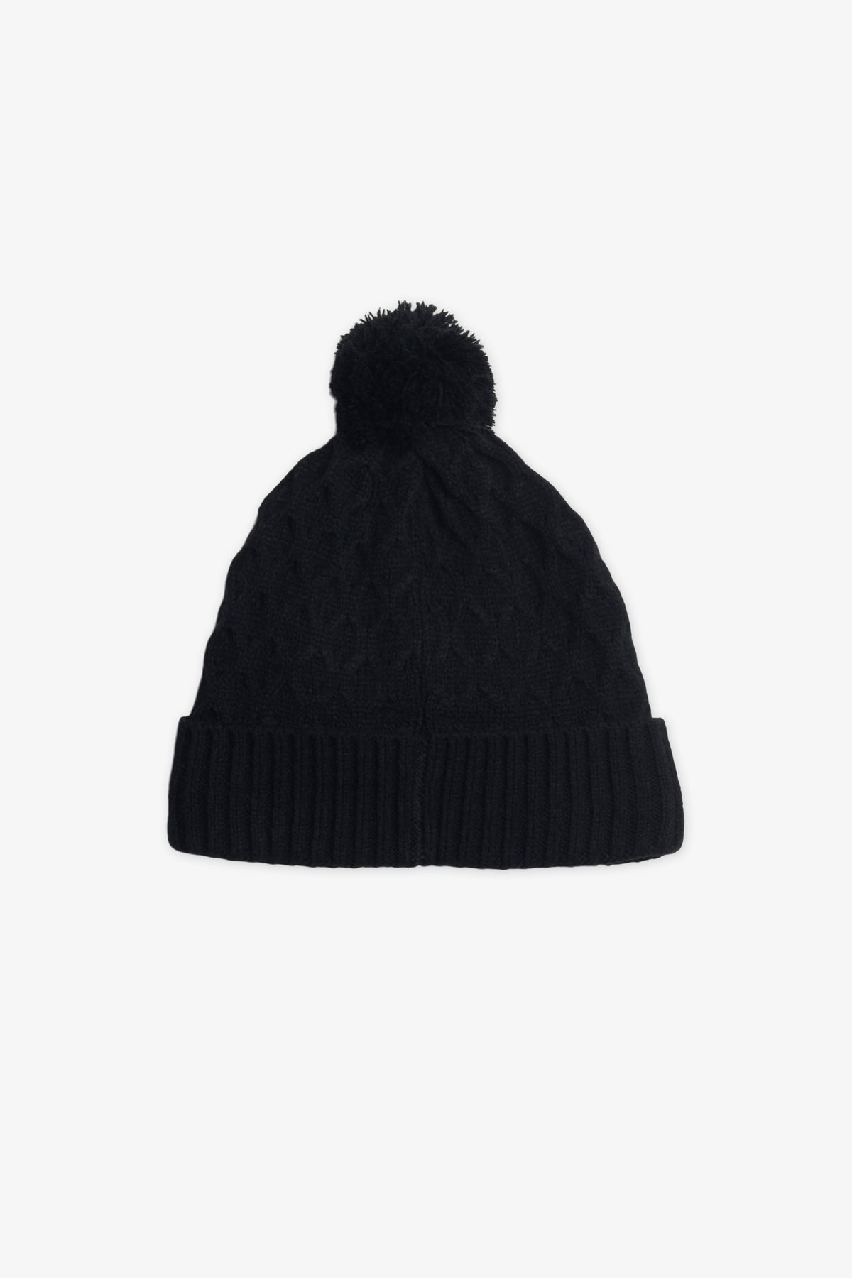 Tuque cloche en tricot - Ado fille && NOIR
