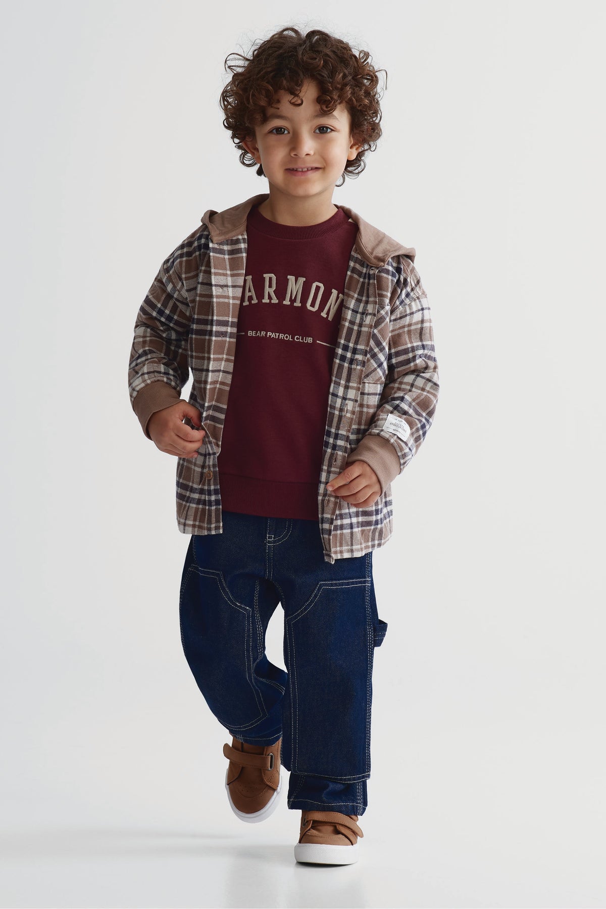 Jeans genoux renforcés - Enfant garçon && DENIM